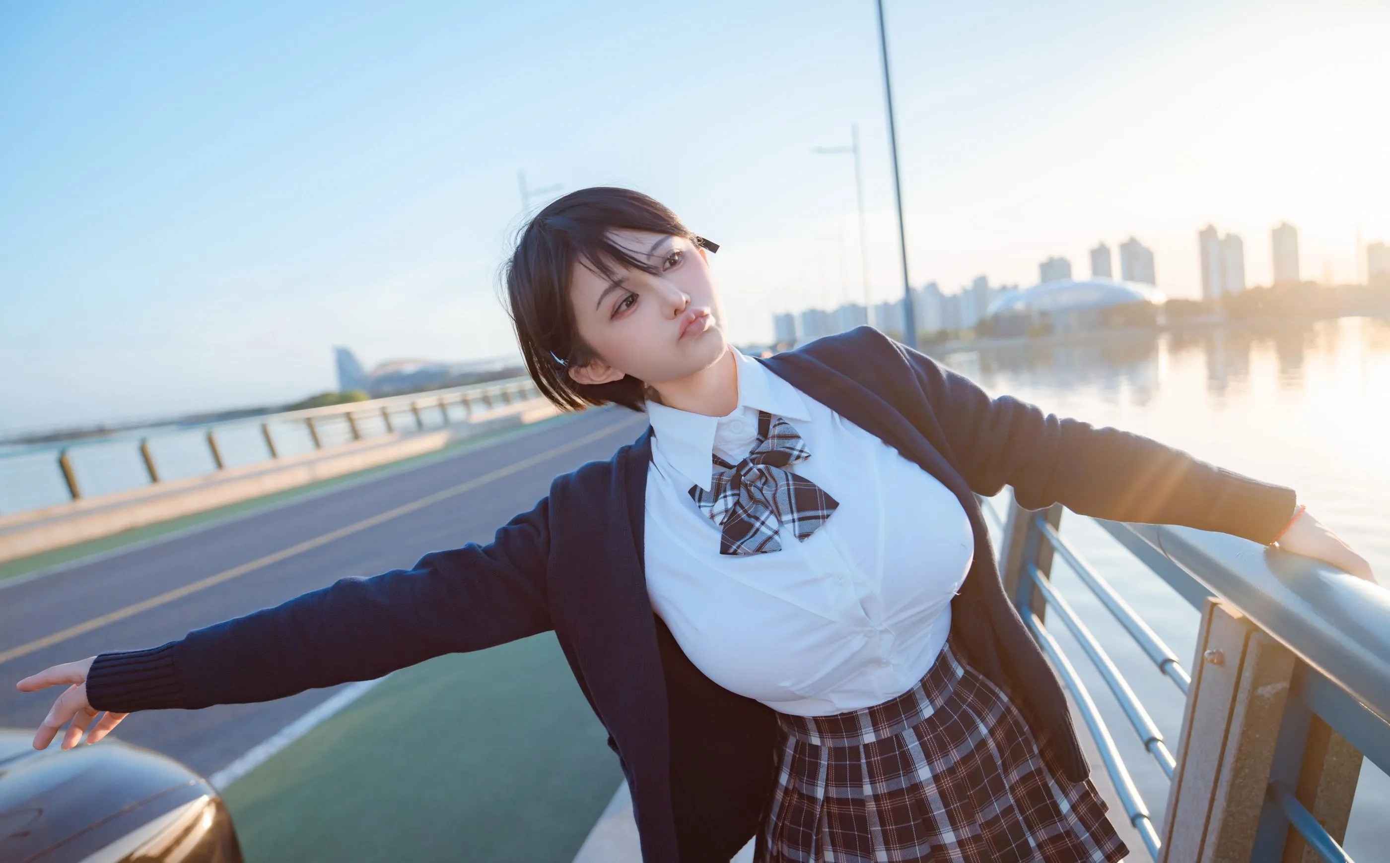 古阿扎 – NO.004 春日短发 [17P]插图7